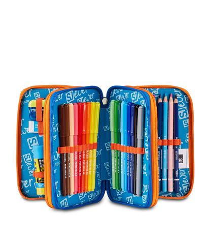 Astuccio 3 Zip Seven SJ Ever High Flames Boy – Scuola 2026/27