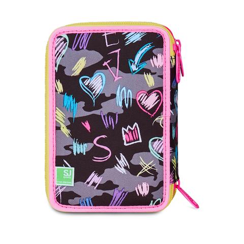 Astuccio 3 Zip Seven SJ Gang Game-LED Girl