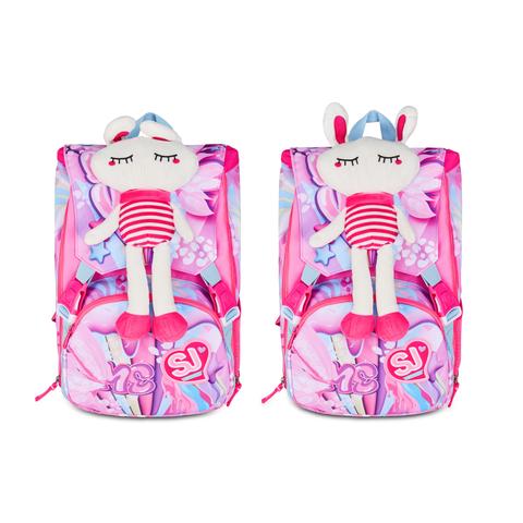 Zaino Seven Sdoppiabile Big SJ Gang Girl Plushy Rabbit
