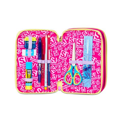 Astuccio 3 Zip Seven SJ Gang Game-LED Girl