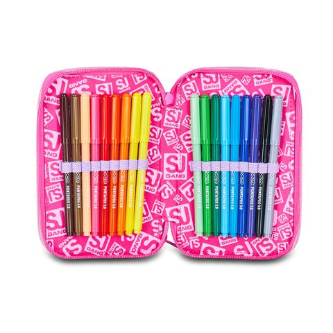 ASTUCCIO 3 ZIP SEVEN SJ GANG FLYUNICORN GIRL