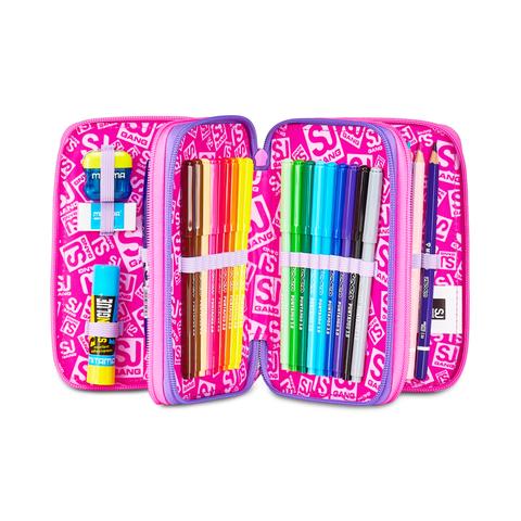 Astuccio 3 Zip Seven SJ Gang Tinypatch Girl