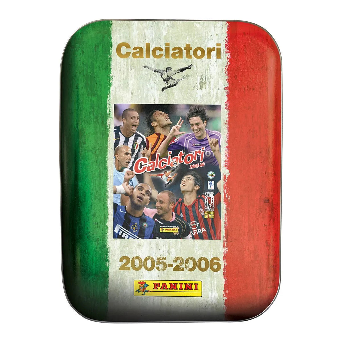 Calciatori Panini 2025-2026 Pack 6 Tin Box Celebrative - Edizione Limitata