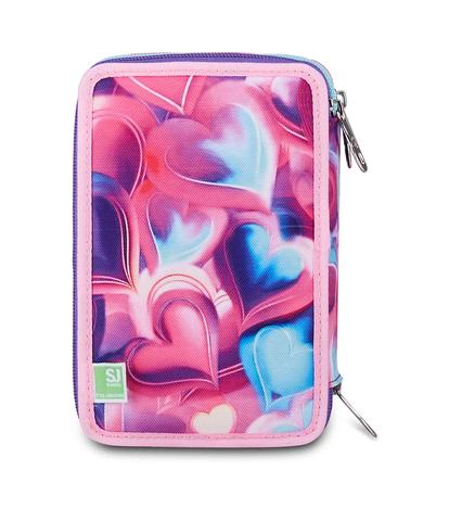 Astuccio 3 Zip Seven SJ Ever Pink Beat Girl – Scuola 2026/27