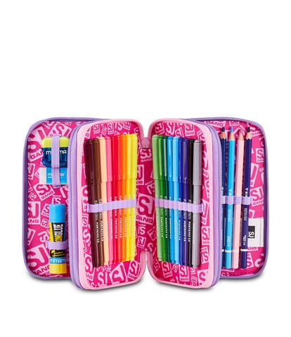 Astuccio 3 Zip S3D Seven SJ Gang Pixie Unicorn – Scuola 2026/27