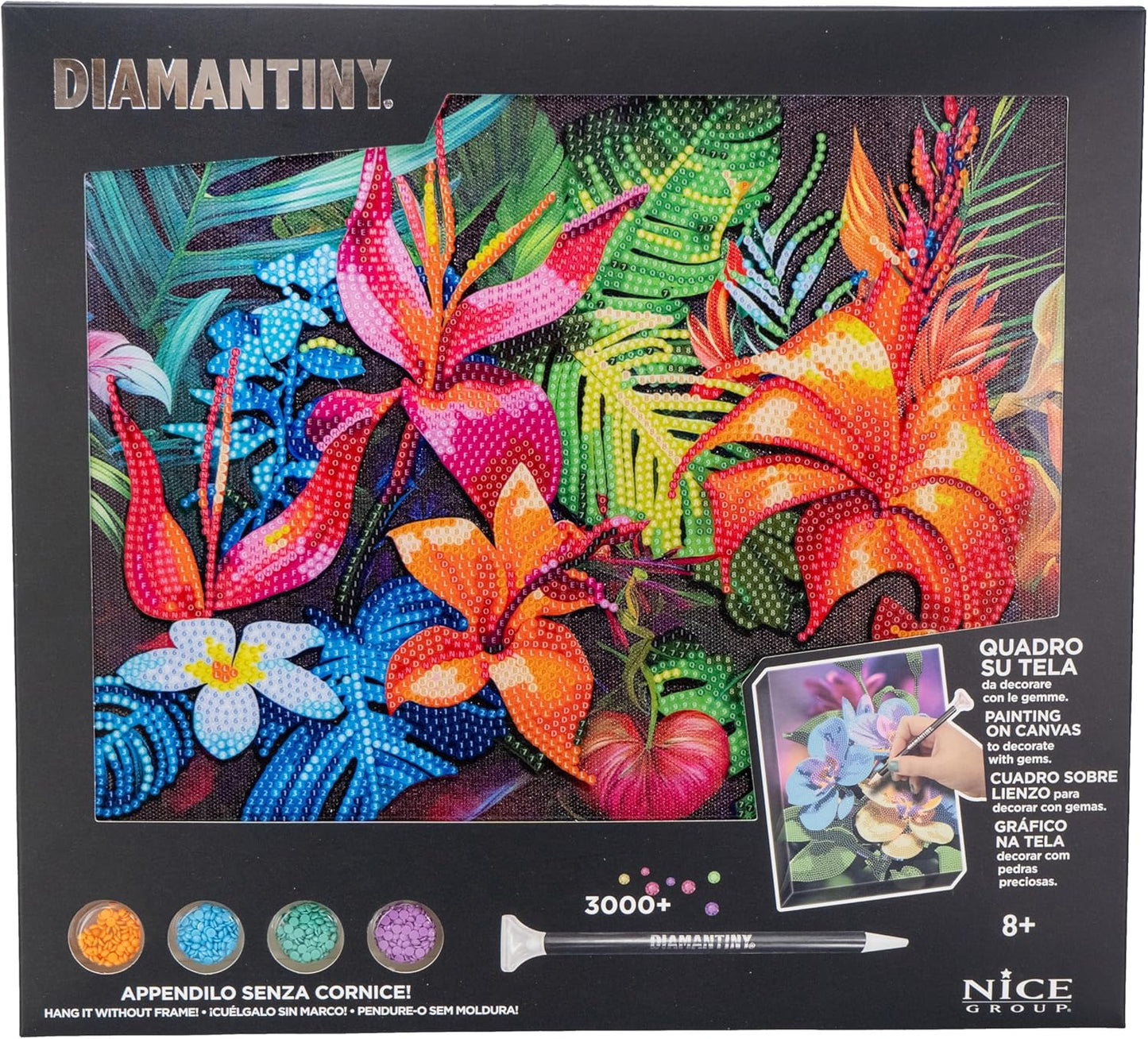 Diamantiny Quadro Diamond Painting - Kit Creativo Mosaico Diamanti