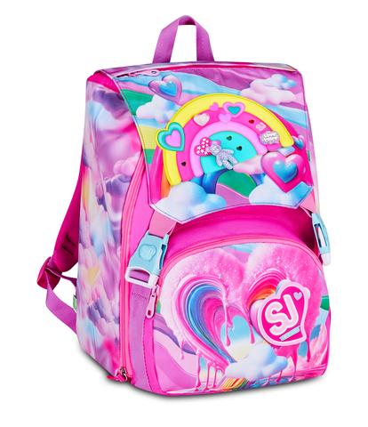Zaino Sdoppiabile Seven SJ Gang Joyful Pins Girl 2026-2027 | Zaino Scuola Bambina