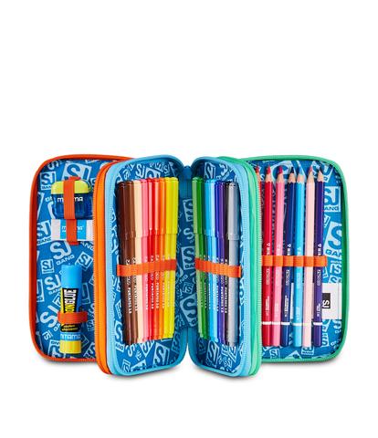 Astuccio 3 Zip Seven S3D SJ Gang Space Ride – Scuola 2026/27