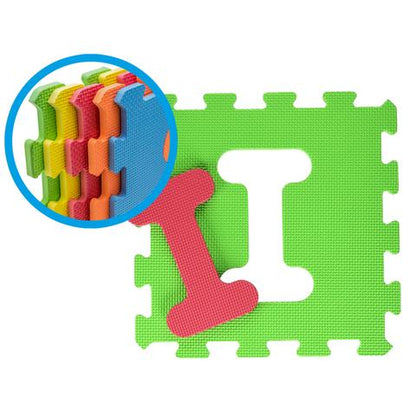 Tappetini Lettere GoGo – Set 5 Tappetini Educativi per Bambini dai 2 Anni