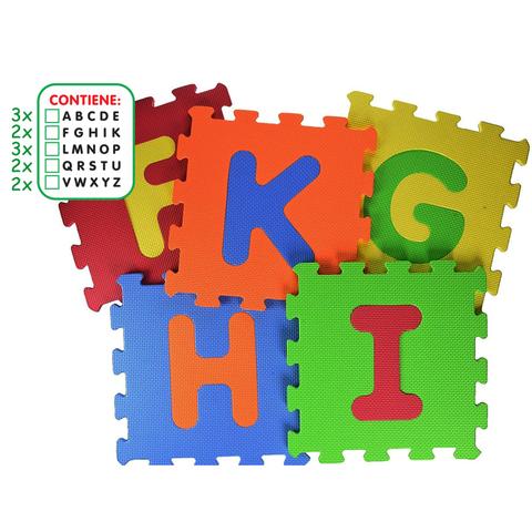 Tappetini Lettere GoGo – Set 5 Tappetini Educativi per Bambini dai 2 Anni