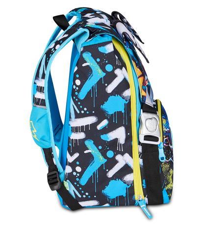 Zaino Seven EST SJ Metal Dragon Boy 2026/27 – Zaino Scuola Bambino con Estensibile