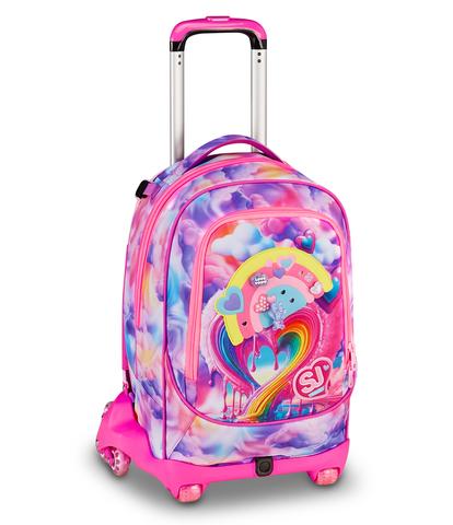 Trolley Seven Jack 8WD SJ Gang Joyful Pins Girl 2026-2027 | Trolley Scuola Bambina