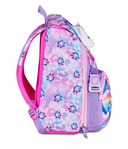 Zaino Sdoppiabile Seven SJ Gang Glowcat 2026/27 – Zaino Scuola con Zaino Staccabile per Bambina