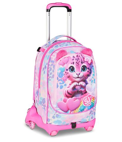 Trolley Jack 8WD Seven SJ Gang Heart Buddy Girl – Zaino Trolley Scuola 2026/27