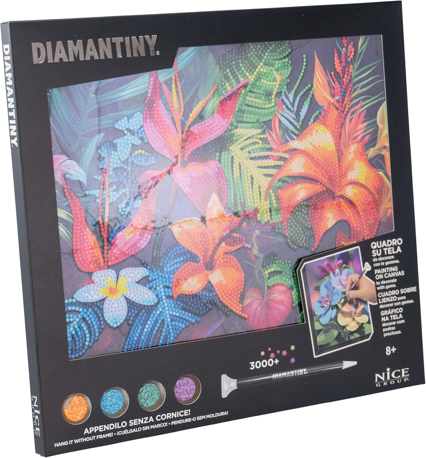 Diamantiny Quadro Diamond Painting - Kit Creativo Mosaico Diamanti