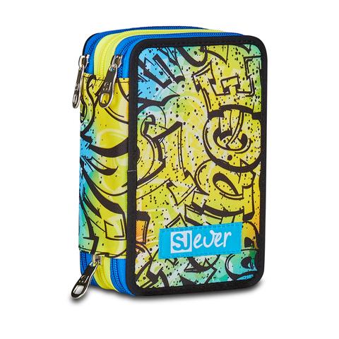 Astuccio 3 Zip Seven SJ Ever Writer Boy