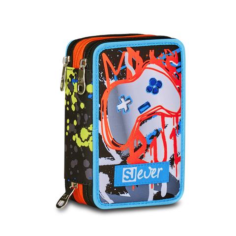 Astuccio 3 Zip Seven SJ Ever Rules Boy