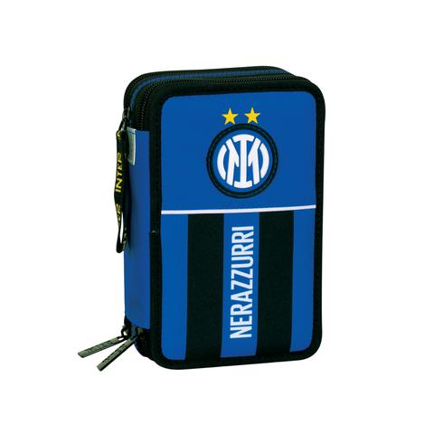 Astuccio 3 Zip Inter Insieme per la Vittoria - Completo Cancelleria