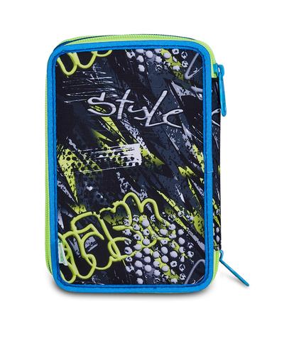 Astuccio 3 Zip S3D Seven SJ Gang Soft Pouch Boy 2026-2027 | Astuccio Scuola Bambino