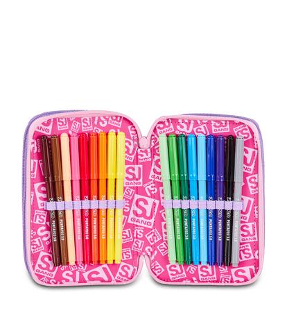 Astuccio 3 Zip S3D Seven SJ Gang Pixie Unicorn – Scuola 2026/27
