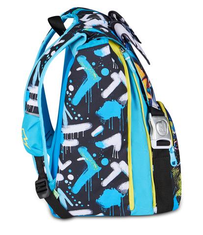 Zaino Seven EST SJ Metal Dragon Boy 2026/27 – Zaino Scuola Bambino con Estensibile