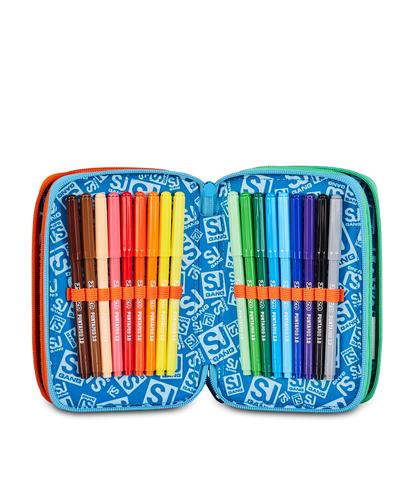 Astuccio 3 Zip Seven S3D SJ Gang Space Ride – Scuola 2026/27