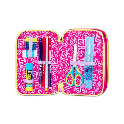 ASTUCCIO 3 ZIP SEVEN SJ GANG GAME-LED GIRL