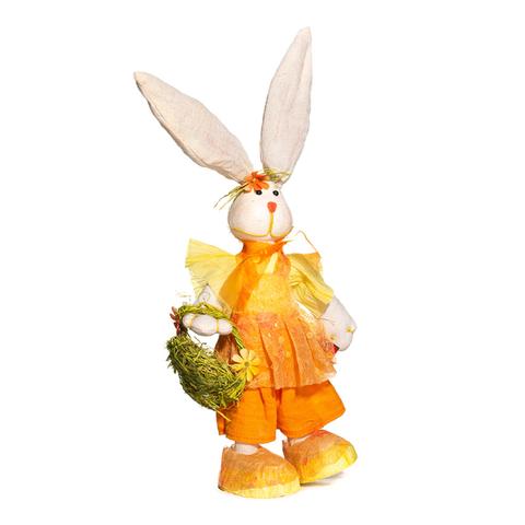 Coniglietti Arancio H 36cm - Peluche Coniglio Pasqua