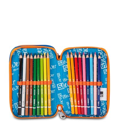 Astuccio 3 Zip Seven SJ Ever High Flames Boy – Scuola 2026/27