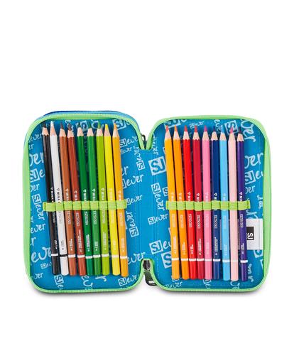 Astuccio 3 Zip Seven SJ Ever Cloudy Blue Boy – Scuola 2026/27