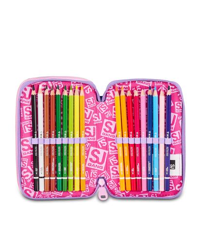 Astuccio 3 Zip S3D Seven SJ Gang Pixie Unicorn – Scuola 2026/27