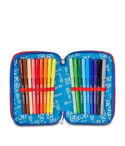 Astuccio 3 Zip Seven SJ Ever Fluid Game Boy – Scuola 2026/27
