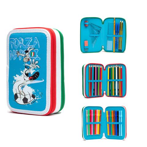 ASTUCCIO 3 ZIP INTERNO GIOTTO GENNARI FORZA NAPOLI