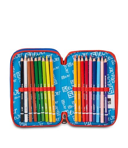 Astuccio 3 Zip Seven SJ Ever Fluid Game Boy – Scuola 2026/27