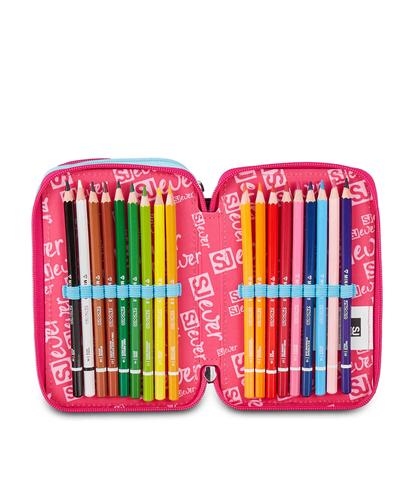 Astuccio 3 Zip Seven SJ Ever Star Drafts Girl – Scuola 2026/27