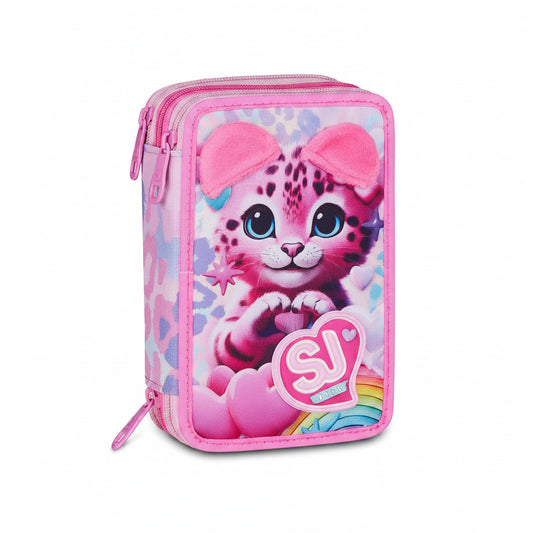 Astuccio Seven 3 Zip SJ Heart Buddy Girl