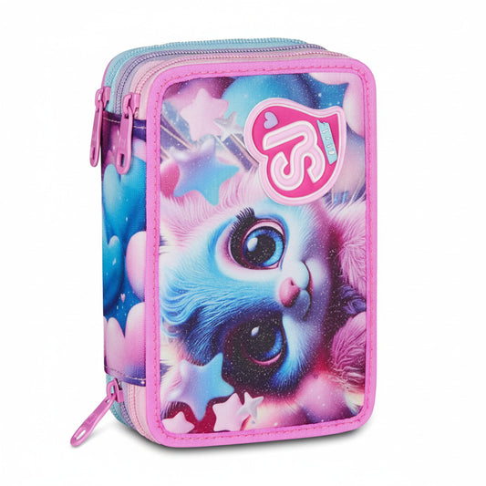 Astuccio Seven 3 Zip SJ Magical Fantasy Girl