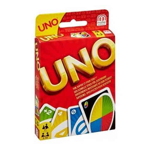 Carte da gioco UNO Mattel originale 108 carte gioco famiglia