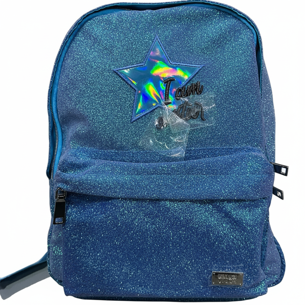Zaino Mini Americano Glitter - Scuola e Tempo Libero