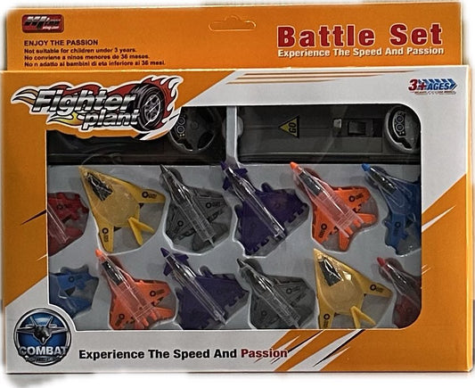 Set 12 Aerei con Rampe di Lancio giocattoli