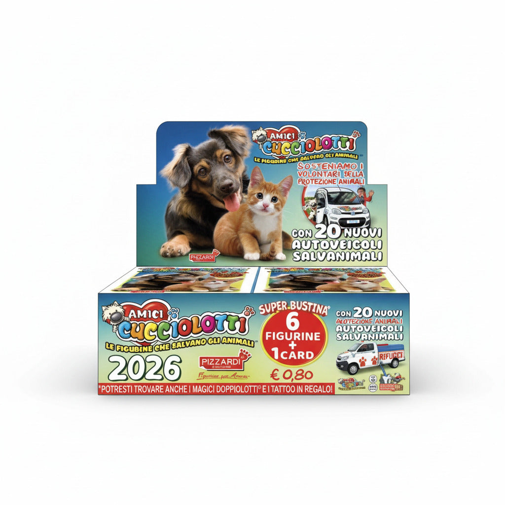 Set Album e Bustine Cucciolotti 2026 - Starter Pack Figurine