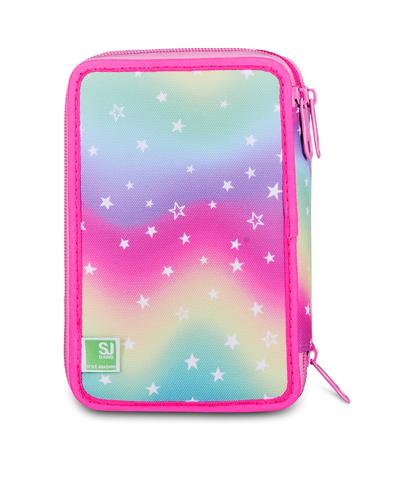 Astuccio 3 Zip S3D Seven SJ Gang Soft Pouch Girl 2026-2027 | Astuccio Scuola Bambina
