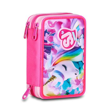 ASTUCCIO 3 ZIP SEVEN SJ GANG FLYUNICORN GIRL