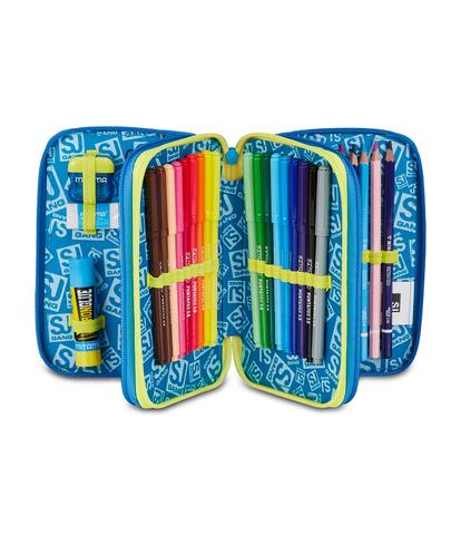 Astuccio 3 Zip Seven SJ Gang Glace Panther Boy – Scuola 2026/27
