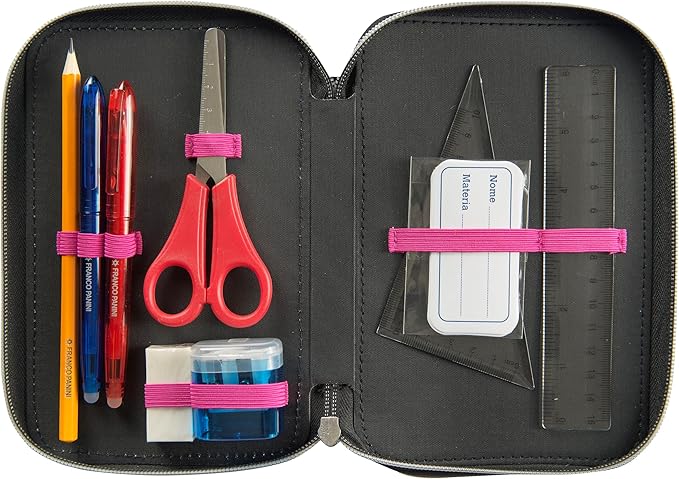 Astuccio 3 Zip Brainrot 2026/27 – Astuccio Scuola con Personaggi Virali per Ragazzi