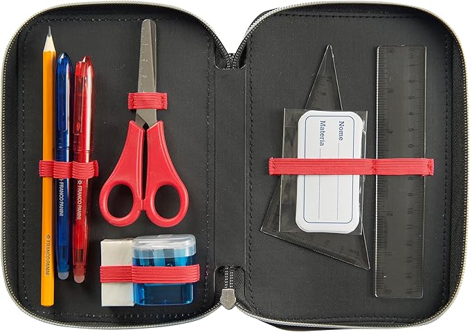 Astuccio 3 Zip Brainrot 2026/27 – Astuccio Scuola con Personaggi Virali per Ragazzi