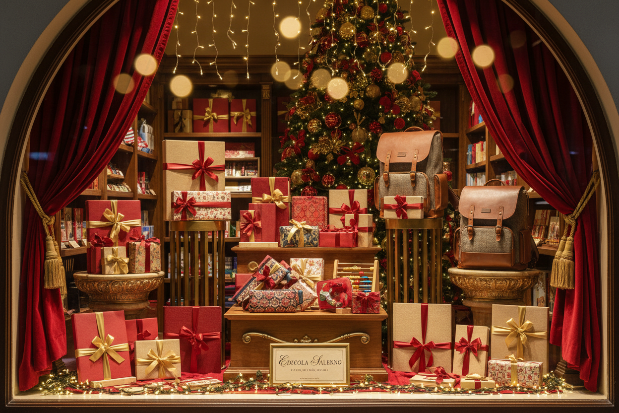 genera immagine di natale Edicola Salerno