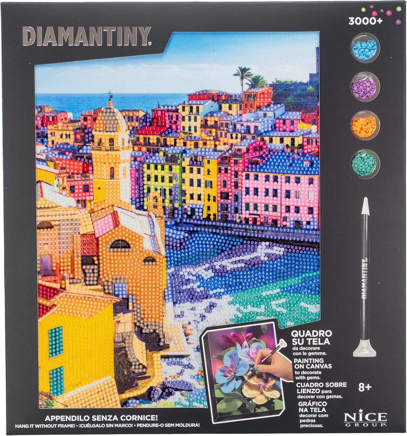 Diamantiny Quadro Diamond Painting - Kit Creativo Mosaico Diamanti