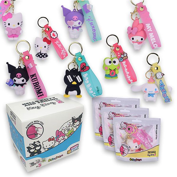 Portachiavi Hello Kitty and Friends Serie 2 - Accessori Kawaii Sanrio