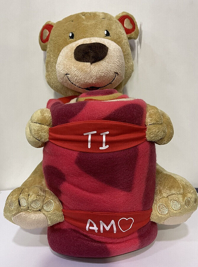 Peluche Orso con plaid